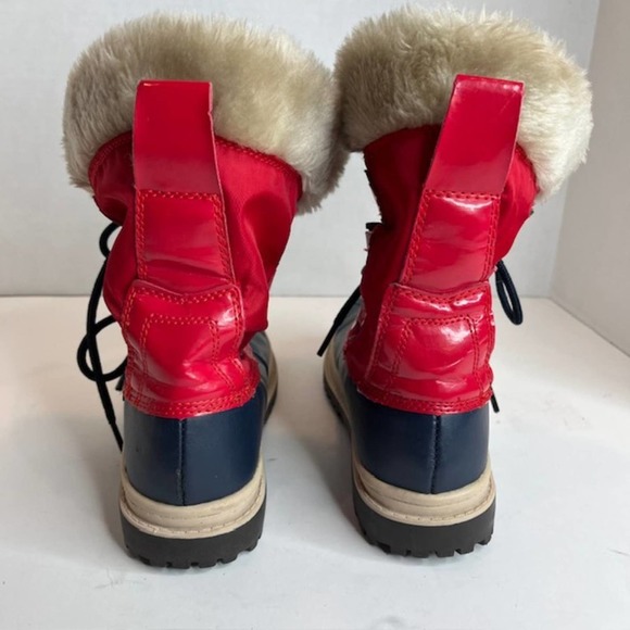 Khombu Size 7 Faux Fur Lined Winter Snow Boots - Picture 11 of 14